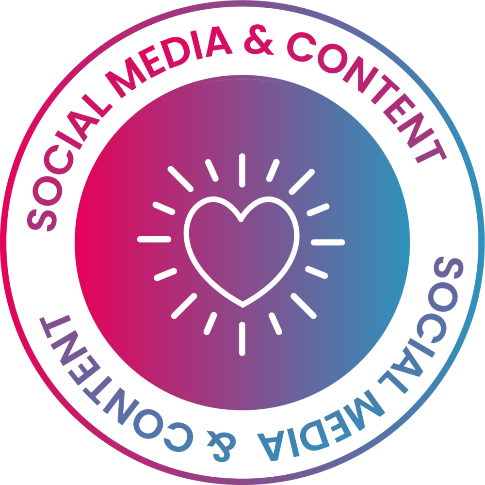Social media & content icon