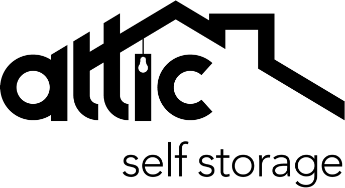 Attic self storage logo