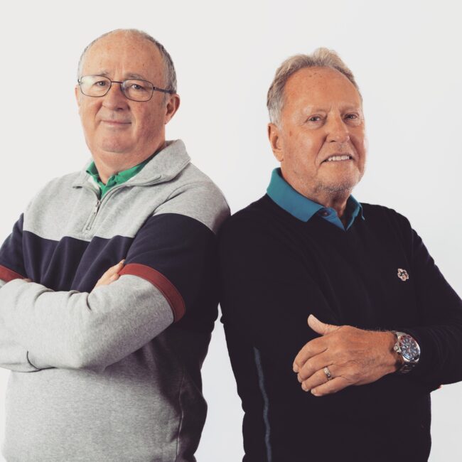 Headshot of Hi-Tail founders Paul and Brian